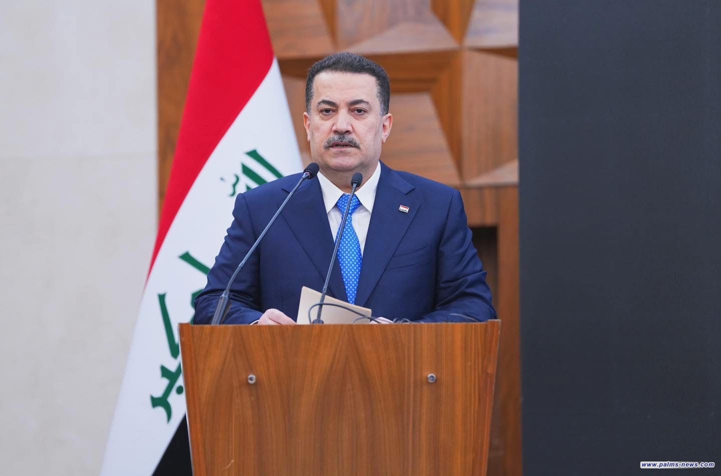 السوداني من البصرة: لأول مرة منذ تأسيس الدولة العراقية تكون لنا اطلالة بحرية امام الخليج.